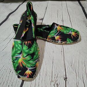 LOUDMOUTH Lucky Bora Bora Casual Espadrilles 8.5 NEW
